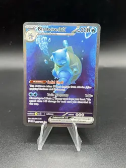Pokemon Scarlet & Violet 151 Blastoise EX 200/165 Sir Special LP/MP BH3 - Image 1
