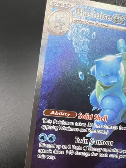 Pokemon Scarlet & Violet 151 Blastoise EX 200/165 Sir Special LP/MP BH3 - Image 2