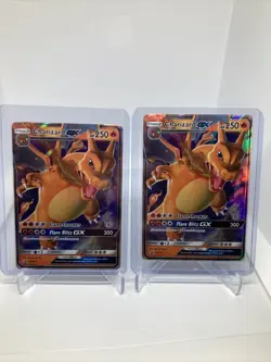 LOT OF TWO 2019 Pokemon Shiny Holo Charizard GX Promo SM211 NM/MINT Pack Fresh - Image 1