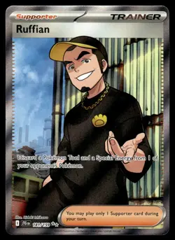 2025 Pokemon Scarlet & Violet Series - Journey Together 181 Ruffian Near Mi - Image 1