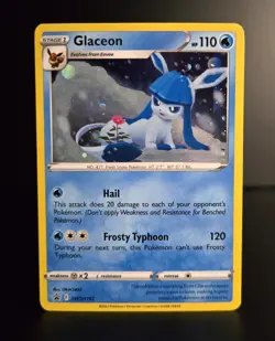 Pokemon TCG - GLACEON (SWSH192) COSMOS HOLO PROMO - BRILLIANT STARS 2022 - LP/NM - Image 1