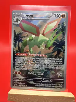 Pokemon TCG Mega Evolution Phantasmal Flames Flygon 101/94 Illustration Rare NM - Image 1