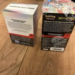 Pokemon Booster Bundles Prismatic Evolution & Mega Evolution Half booster 1 set - Image 4