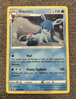 Pokemon Glaceon Holo SWSH Black Star Promo SWSH192 LP - Image 1