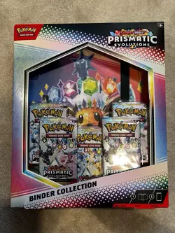 Pokemon TCG: Scarlet & Violet Prismatic Evolutions Binder Collection New Sealed - Image 1