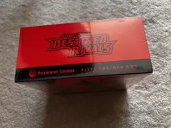 Pokemon Destined Rivals POKEMON CENTER Elite Trainer Box ETB - IN HAND - Image 3