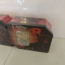 NEW Pokemon Destined Rivals Team Rocket Tins Mewtwo + Persian - Image 3