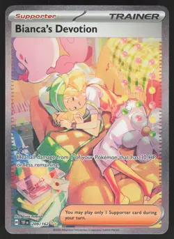 Bianca's Devotion 209/162 Special Illustration Rare Pokemon TCG SV05: Temporal F - Image 1