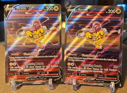 Pokemon LOT 2 TCG Crown Zenith Galarian Gallery Ultra Rare Raikou v GG41/GG70 - Image 2