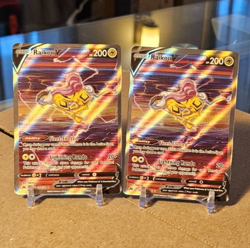 Pokemon LOT 2 TCG Crown Zenith Galarian Gallery Ultra Rare Raikou v GG41/GG70 - Image 3