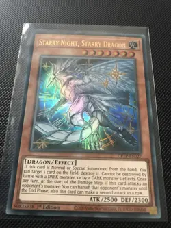 Starry Night, Starry Dragon - GFTP-EN027 - Ultra Rare - 1st Edition - YuGiOh - Image 1