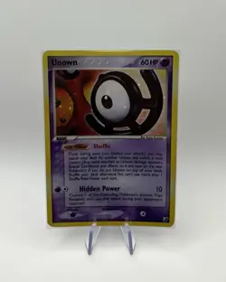 Pokemon TCG Unown U/28 EX Unseen Forces Ultra Rare Holo Card - Image 1