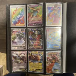 400 Card Pokemon Card Binder! FULL ART! HOLO! REVERSE HOLO! AND MORE! - Image 2