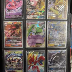 400 Card Pokemon Card Binder! FULL ART! HOLO! REVERSE HOLO! AND MORE! - Image 5