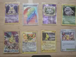 Pokemon Card Lot of 8 Cards - Weeping, Pichu, Flygon, Alakazam, Pikachu - Image 1