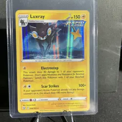 Pokemon Luxray TCG Battle Styles Holo Rare Card 48/163 - Image 1