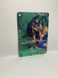 One Piece TCG Sanji EB01-014 WINNER Tournament Pack 2025 Vol. 1 Card Game NM - Image 1