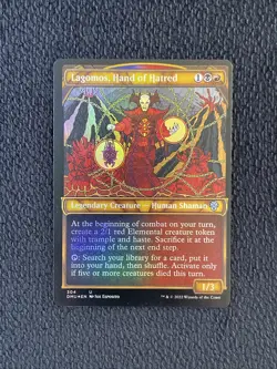 1x Lagomos, Hand of Hatred | FOIL Showcase | Dominaria United | MTG Magic Cards - Image 1