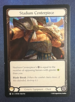 FAB HVY203 Stadium Centerpiece COLD FOIL Generic Equipment Flesh & Blood TCG - Image 1