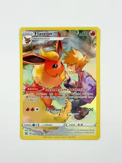 Flareon TG01/TG30 Brilliant Stars Holo Rare NM Pokemon Card - Image 1