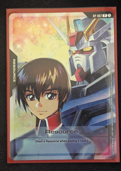 Kira Yamato Resource Card - RP-007 Gundam Promo Card English - Image 1