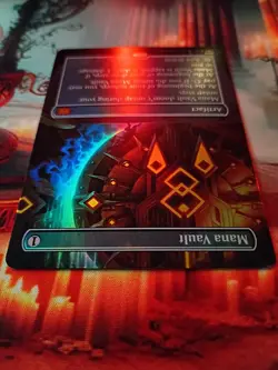 MTG English Mana Vault (Borderless) NM Foil Double Masters 2022 - Image 3