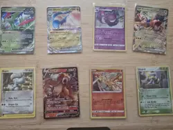 Pokemon Card Lot of 8 Beedrill, Wagon, Entei, Gengar - Image 1