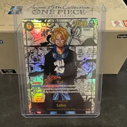 OP13-120 Sabo SEC Manga Rare (Super Alternate Art) One Piece Card Game English - Image 1