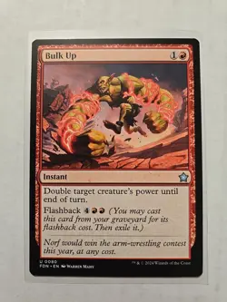 Bulk Up - Foundations - LP - Uncommon - Instant - MTG Magic - Image 1