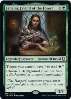 Jaheira, Friend of the Forest (#237, NM) Commander Legends: Baldur's Gate (CLB) - Image 1