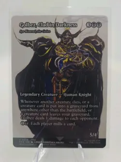 Golbez, Clad in Darkness (Showcase) Uncommon MTG Final Fantasy NM - Image 1
