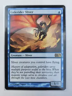 Galerider Sliver 57 / 249 M14 Magic 2014 LP MTG Flying Slivers - Image 1