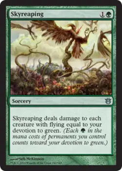 4x NM-Mint, English Foil Skyreaping - Foil Born of the Gods magicmtg - Image 1