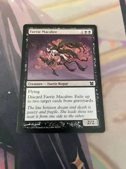 MTG - FAERIE MACABRE - COMMON - MODERN MASTERS - NM - Image 1