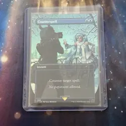 Counterspell Borderless Foil MTG Single, Secret Lair, Rare 1589 NM - Image 3