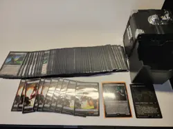 ?? Magic: The Gathering - Necron Dynasties Precon Deck (Warhammer 40k) - Sleeved - Image 1