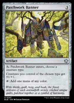 PATCHWORK BANNER NM! *BLOOMBURROW* - Image 1