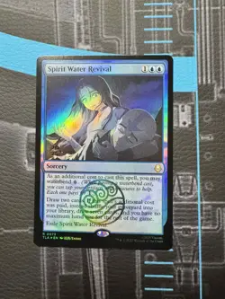 Spirit Water Revival Avatar: The Last Airbender Foil Prerelease Promo Rare - Image 1