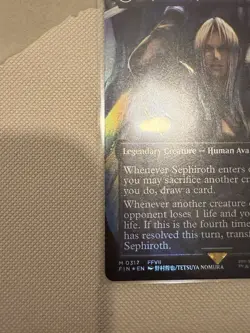 Sephiroth, Fabled SOLDIER (0317) (Borderless) Final Fantasy Foil - Image 5