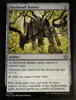 Patchwork Banner - Bloomburrow - Magic MTG NM - Image 1