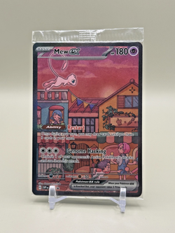 Sealed Mew Ex SVP 053 Black Star Promo Full Art Pokemon TCG Scarlet Violet 151 - Image 1