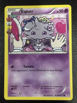 Espurr RC14/RC32 Pokemon Generations Radiant Collection LP - Image 1