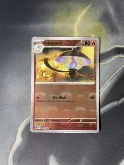 Pokemon TCG Masterball Lampent 017/086 White Flare- Pack Fresh- NM/M - Image 1