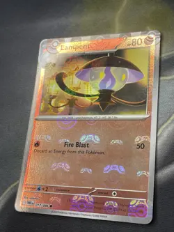 Pokemon TCG Masterball Lampent 017/086 White Flare- Pack Fresh- NM/M - Image 2