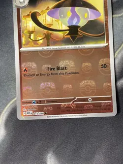 Pokemon TCG Masterball Lampent 017/086 White Flare- Pack Fresh- NM/M - Image 4