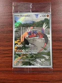 Pokemon TCG Koraidon SVP Black Star Promos SVP014 Holo Promo Sealed Mint - Image 1