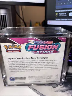 Pokemon TCG - Fusion Strike Booster Box Factory Sealed w Case - Image 2