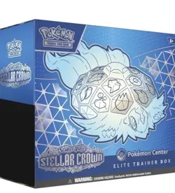 Pokemon TCG: Stellar Crown Pokemon Center Exclusive Elite Trainer Box ETB SEALED - Image 1