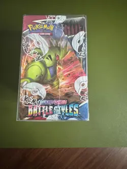 Battle Styles Booster Box Sword & Shield Pokemon Factory Sealed w/Soft Protector - Image 4