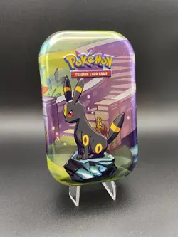 Umbreon Mini Tin Empty (No Packs Included) Prismatic Evolutions Pokemon - Image 1